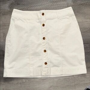 Vineyard Vines Corduroy Button Skirt